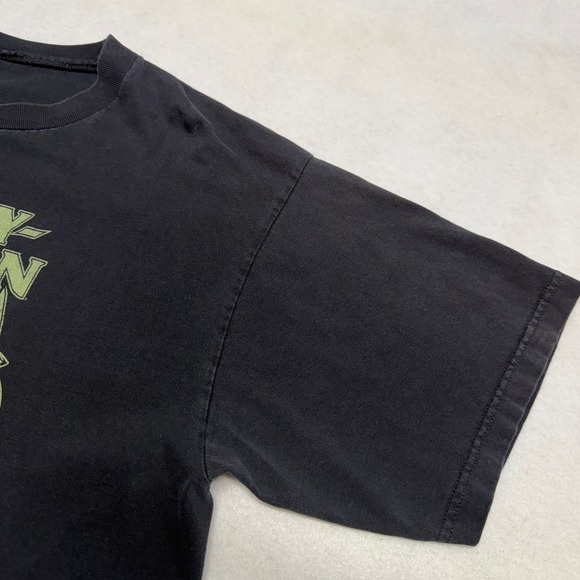 Harley Davidson Shirt Mens XL Black Pinup Girl Biker Visalia CA Motorcycle - Picture 2 of 16